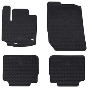 vidaXL Car Mat 4 pcs Black suitable for Suzuki S-CROSS 2022- Rubber