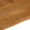 vidaXL Table Top Live Edge 40x40x2.5 cm Solid Wood Mango