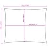 vidaXL Sunshade Sail Oxford Fabric Rectangular 6x7 m Blue