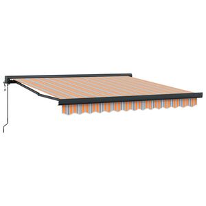 vidaXL Awning Multicolour 300 x 250 x 165 cm Polyester and Aluminium