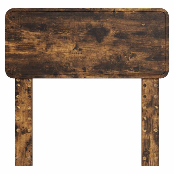 vidaXL Headboard Smoked Oak 75 cm Engineered wood