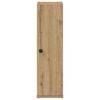 vidaXL Bathroom Cabinet with Roll Holder Artisan Oak 20.5x22x72 cm
