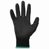 vidaXL Work Gloves 12 pcs Black 11 / XXL Polyester
