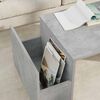 vidaXL Coffee Table Concrete Grey 90 x 45 x 35 cm Engineered Wood