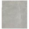 vidaXL Wall-mounted Bedside Cabinet Concrete Grey 50x36x40 cm