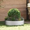 vidaXL Planter Ring Silver 80 x 80 x 20 cm Galvanised Steel