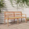vidaXL Batavia Bench 150 cm Solid Wood Teak