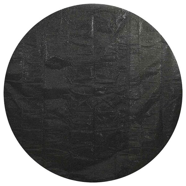 vidaXL Pool Cover Black 381 cm PE