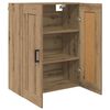 vidaXL Wall Mounted Cabinet Artisan Oak 69.5 x 34 x 90 cm