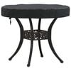 vidaXL Outdoor Table Cover Black 82 x 82 x 10 cm 600D Oxford Fbric