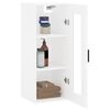 vidaXL Wall Mounted Cabinet White 34.5x34x90 cm