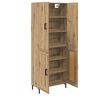vidaXL Highboard Artisan Oak 69.5 x 34 x 180 cm Engineered Wood