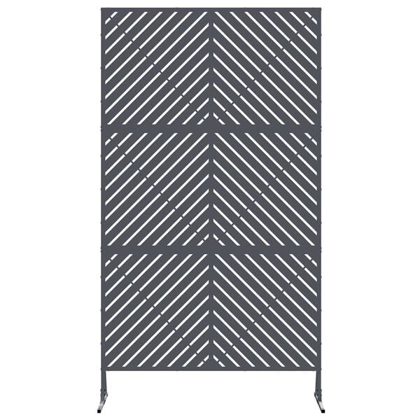 vidaXL Privacy Screen Anthracite 100 x 50 x 180 cm Steel