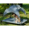 dobar Outdoor Dog Lounge with Sunshade Anthracite