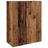 vidaXL Highboard Old wood 69.5 x 34 x 180 cm Engineered Wood