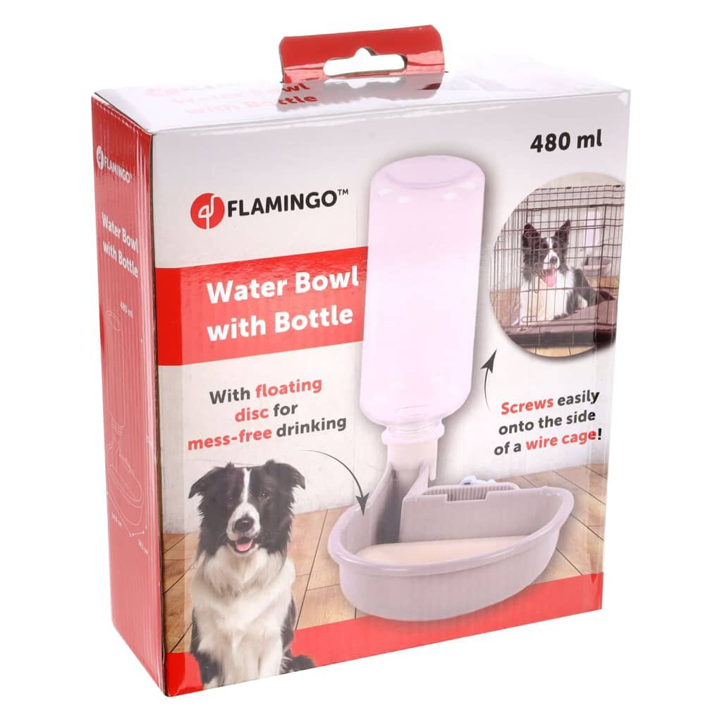 Flamingo sales dog bowl