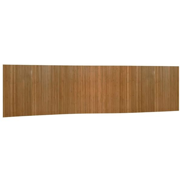 vidaXL Room Divider Brown Width 800 cm Height 165 cm Bamboo