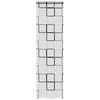 vidaXL Shower Roller Blind with Cassette 70x240 cm Fabric Width 66 cm