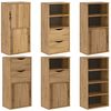 vidaXL Side Cabinets 6 pcs "ODDA" 40x24x79 cm Solid Wood Pine
