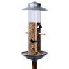 dobar Bird Feeder with Stand Silver