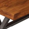 vidaXL Coffee Table Solid Wood with Honey Finish 100x50x50 cm