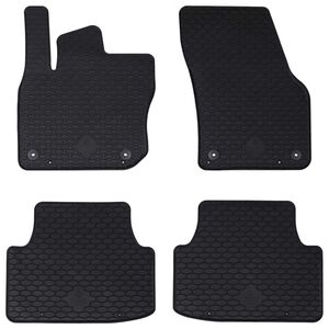 vidaXL Car Mat 4 pcs Black suitable for VW TIGUAN TDI 2024- Rubber
