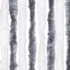 vidaXL Fly Curtain Grey and White 100x230 cm Chenille