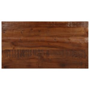 vidaXL Table Top 110x50x2.5 cm Rectangular Solid Wood Reclaimed