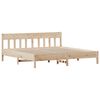 vidaXL Bed Frame without Mattress 180x200 cm Super King Solid Wood Pine