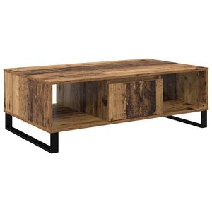 vidaXL Coffee Table Old Wood 104 x 60 x 35 cm Engineered Wood