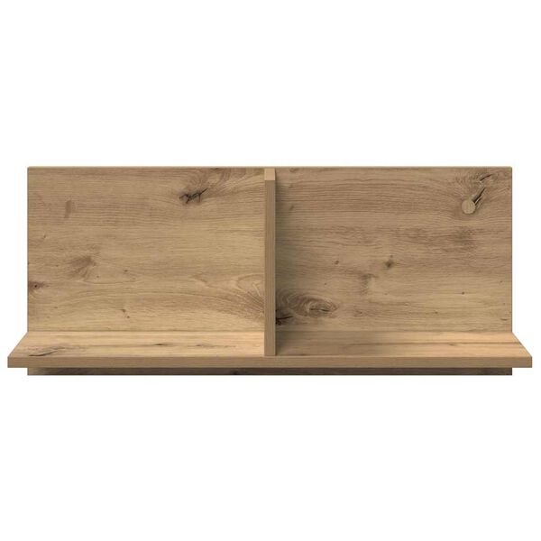 vidaXL Wall Cabinet 70x16.5x30 cm Artisian Oak Engineered Wood