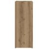 vidaXL Umbrella Stand Artisan Oak 25 x 24.5 x 64 cm Engineered Wood