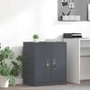 vidaXL Storage Cabinet Anthracite 60 x 40 x 70 cm Cold-Rolled Steel