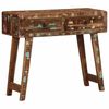 vidaXL Console Table 90x32x75 cm Solid Wood Reclaimed