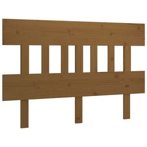 vidaXL Bed Headboard Honey Brown 183.5x3x81 cm Solid Wood Pine