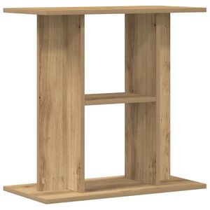 vidaXL Aquarium Stand Artisan Oak 60x30x60 cm Engineered Wood
