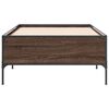vidaXL Bed Frame without Mattress Brown Oak 90x200 cm