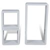 vidaXL Wall Cube Shelves 6 pcs White
