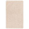 vidaXL Anti-slip Bath Mat Set 3 pcs Cream PP