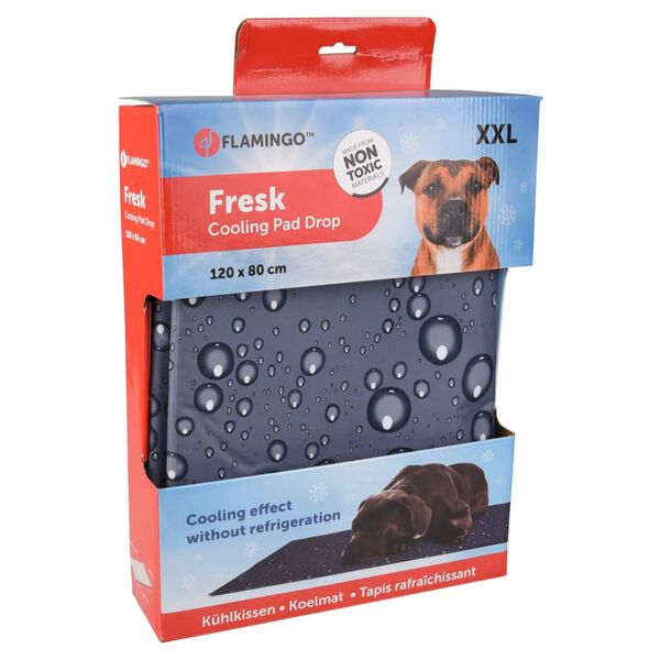 FLAMINGO Cooling Pad Fresk Drop XXL 120x80 cm Grey