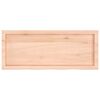 vidaXL Table Top 100x40x(2-6) cm Untreated Solid Wood Oak