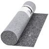 vidaXL Non-slip Painter Fleece 50 m 280 g/m&sup2; Grey