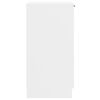 vidaXL Shoe Cabinet White 30x35x70 cm Engineered Wood