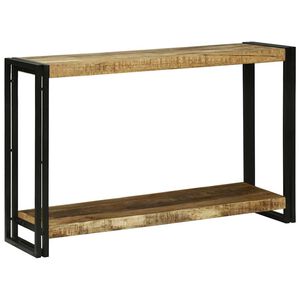 vidaXL Console Table Brown 120 x 33 x 75 cm Solid Mango Wood