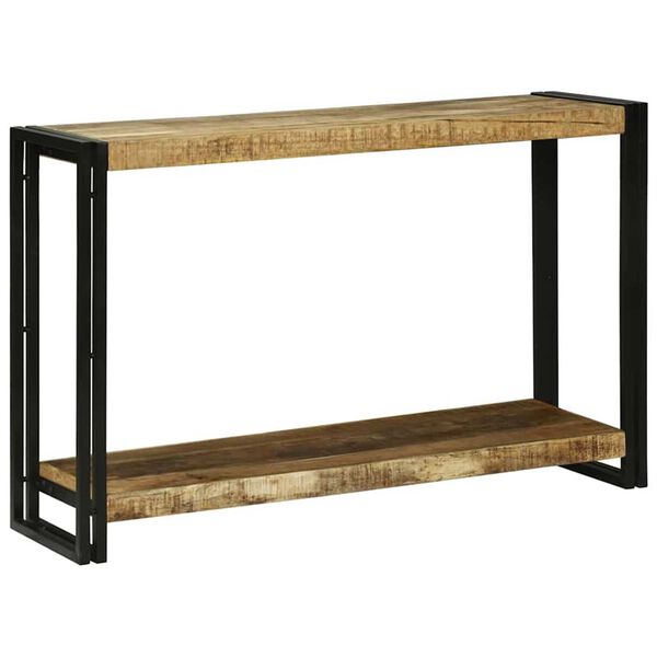 vidaXL Console Table Brown 120 x 33 x 75 cm Solid Mango Wood
