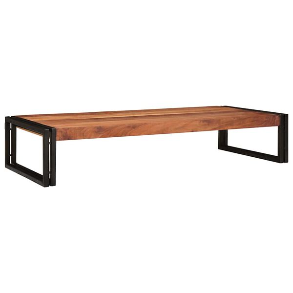 vidaXL Bathroom Shelf Brown 120 x 50 x 23 cm Solid Acacia Wood