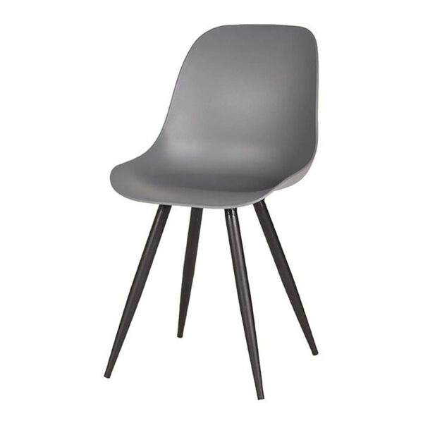 LABEL51 Dining Chairs 2 pcs Monza 46x54x88 cm Anthracite