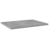 vidaXL Bookshelf Boards 4 pcs Concrete Grey 40x30x1.5 cm Engineered Wood