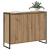 vidaXL Side Cabinet Artisian Oak 96.5 x 30 x 75 cm Engineered Wood