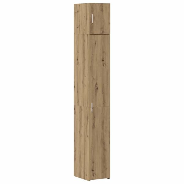 vidaXL Storage Cabinet 3 pcs Artisan Oak 30 x 42.5 x 225 cm